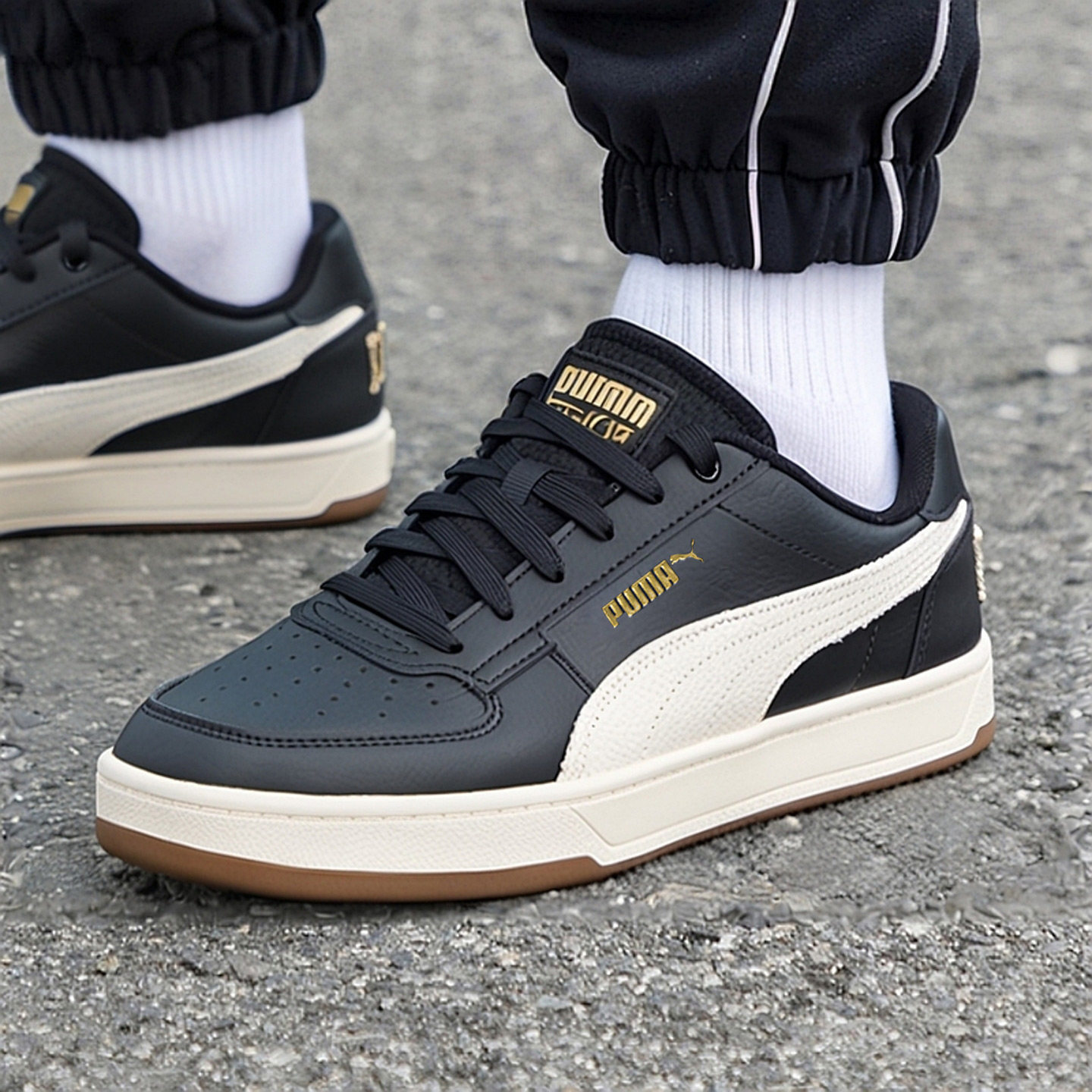 PUMA彪马男鞋女鞋低帮休闲鞋2025冬季新款黑色板鞋运动鞋395082,运动鞋new,运动休闲鞋,淘宝优惠券,粉丝福利购,淘宝优惠卷