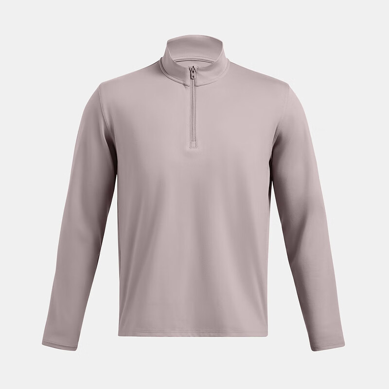 安德玛男子长袖T恤秋季弹性运动服健身跑步训练运动套头衫1387905