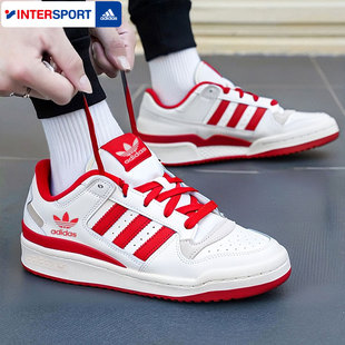 阿迪达斯三叶草板鞋男鞋女鞋2026新年款低帮运动鞋情侣厚底休闲鞋