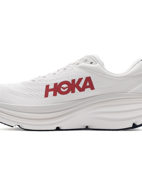 Hoka One One跑步鞋男鞋邦代8公路Bondi 8运动鞋缓震回弹透气跑鞋