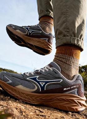 MIZUNO美津浓ASTRO LS跑步鞋2026春季新款男女鞋运动鞋轻便老爹鞋