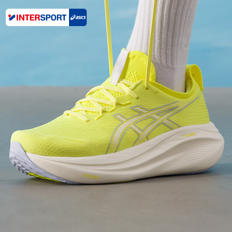 亚瑟士男鞋2025秋季新款运动鞋GEL-NIMBUS 27缓震跑步鞋1011B958