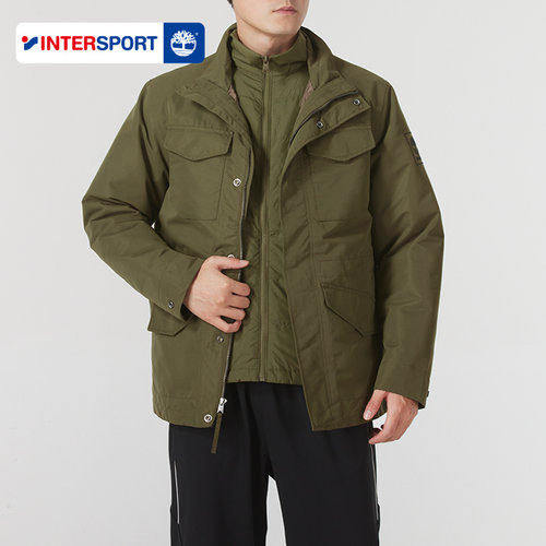 添柏岚官网三合一外套男装2025冬季新款保暖夹克防风运动服A2H9M