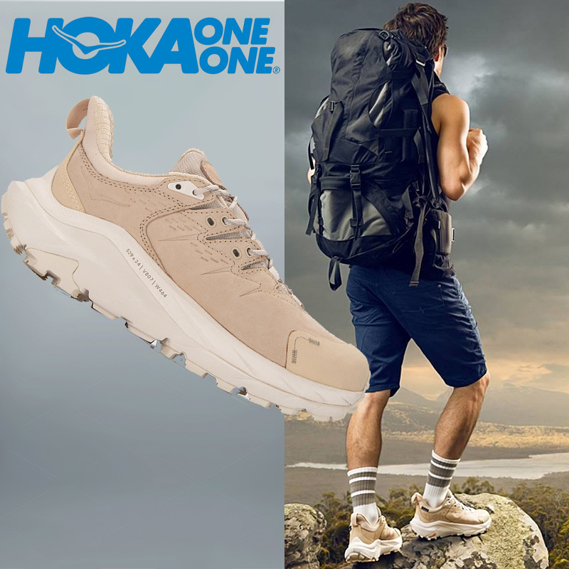 HOKA官方男女鞋KAHA2卡哈2防水徒步鞋越野户外鞋低帮防滑登山鞋