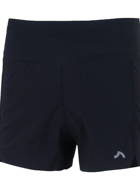 蓝步短裤男裤 2025秋季新款运动裤拼接跑步透气针织休闲裤L112616