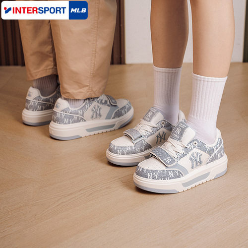 MLB板鞋男鞋女鞋2026新款经典低帮厚底复古休闲鞋运动鞋3ASXM026N