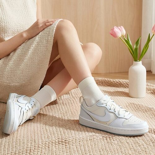 NIKE耐克女鞋低帮板鞋夏季新款