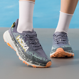 HOKA ONE ONE跑鞋正品女鞋SPEEDGOAT 6 飞速羚羊6 越野缓震跑步鞋
