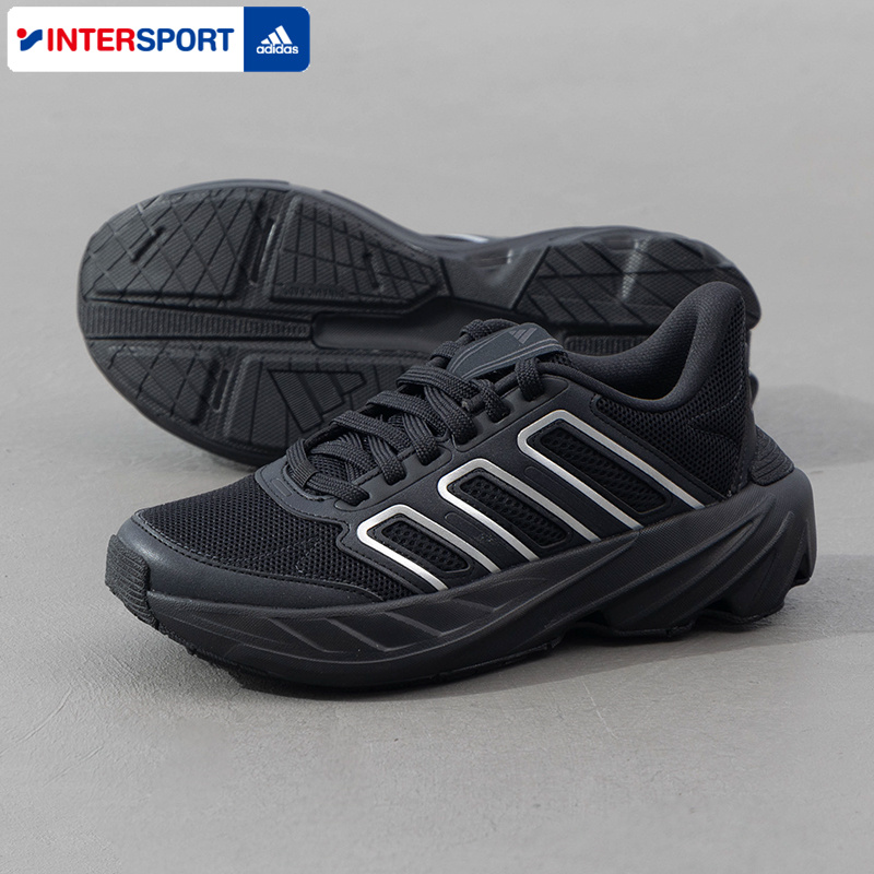 阿迪达斯男鞋女鞋2025冬季运动鞋ALL DAY BOOM 2 E网面缓震跑步鞋