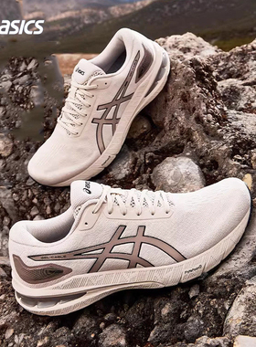 亚瑟士GEL-CABLE跑步鞋2026春季网面透气运动鞋男鞋燕麦色跑鞋男