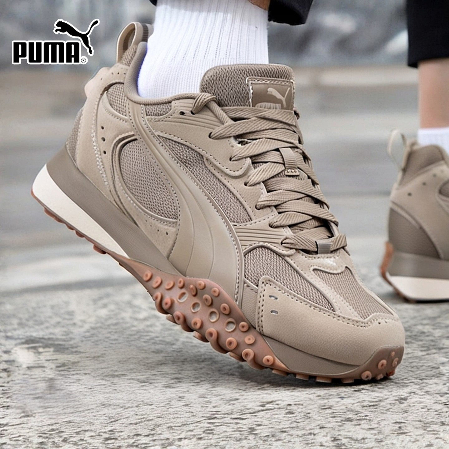 PUMA彪马章鱼鞋男鞋女鞋2026春季新款情侣复古运动鞋休闲鞋406818,运动鞋new,运动休闲鞋,淘宝优惠券,粉丝福利购,淘宝优惠卷