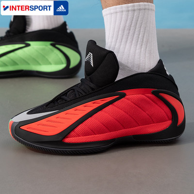 Adidas阿迪达斯官网男鞋2026春季新款运动鞋透气实战篮球鞋JQ9503