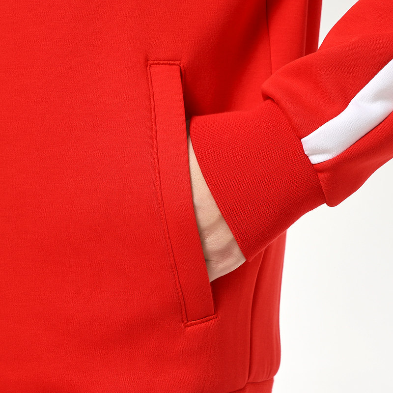 푸마 자켓 남성 2024 가을 뉴 레드 T7 스탠드 칼라 캐주얼 자켓 니트 스포츠웨어 595976