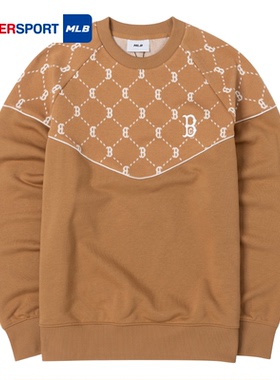 MLB官方卫衣男女2025秋季新款宽松休闲运动服长袖套头衫3AMTM1144