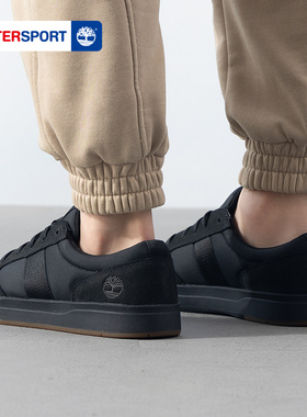 添柏岚官方黑色复古男鞋2026新款轻便低帮运动鞋户外休闲鞋A26Y6