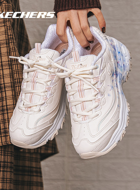 SKECHERS斯凯奇官方女鞋2026新款老爹鞋熊猫鞋小白鞋休闲鞋150530