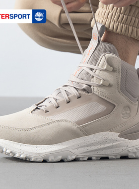 添柏岚官方休闲鞋男2025冬季中帮系带防水徒步鞋户外运动鞋A6DB3