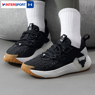 安德玛跑步鞋女2026春季Project Rock 6缓震透气运动跑鞋3026535