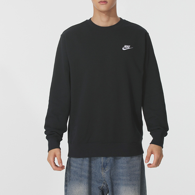 耐克卫衣男上衣春季新款运动服休闲圆领长袖针织套头衫BV2667