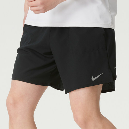 茵特|NIKE耐克短裤男夏季黑色速干跑步运动裤训练宽松梭织五分裤