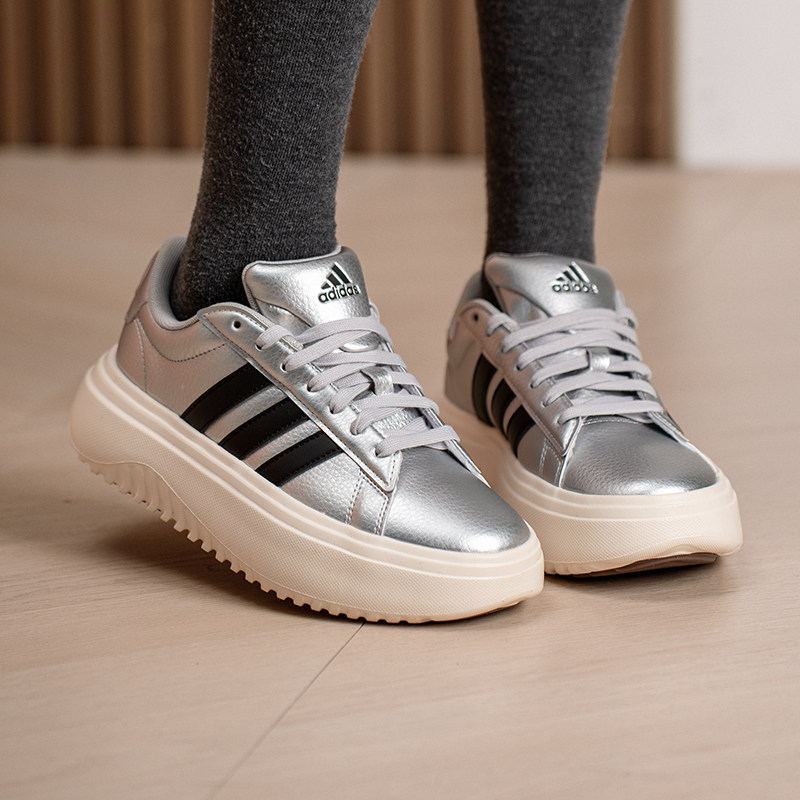 Adidas阿迪达斯厚底女鞋官方正品鞋子新款运动鞋增高休闲鞋女板鞋,运动鞋new,运动休闲鞋,淘宝优惠券,粉丝福利购,淘宝优惠卷