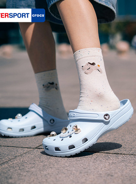 Crocs卡骆驰洞洞鞋拖鞋女鞋2026春季户外运动休闲沙滩鞋凉鞋10001