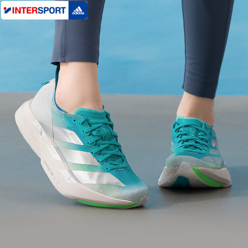 adidas阿迪达斯女鞋ADIZERO ADIOS 运动鞋训练鞋缓震跑步鞋JS2580