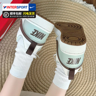 2025冬季 黄绿色板鞋 新款 低帮运动鞋 BQ5448 COURT童鞋 Nike耐克女鞋