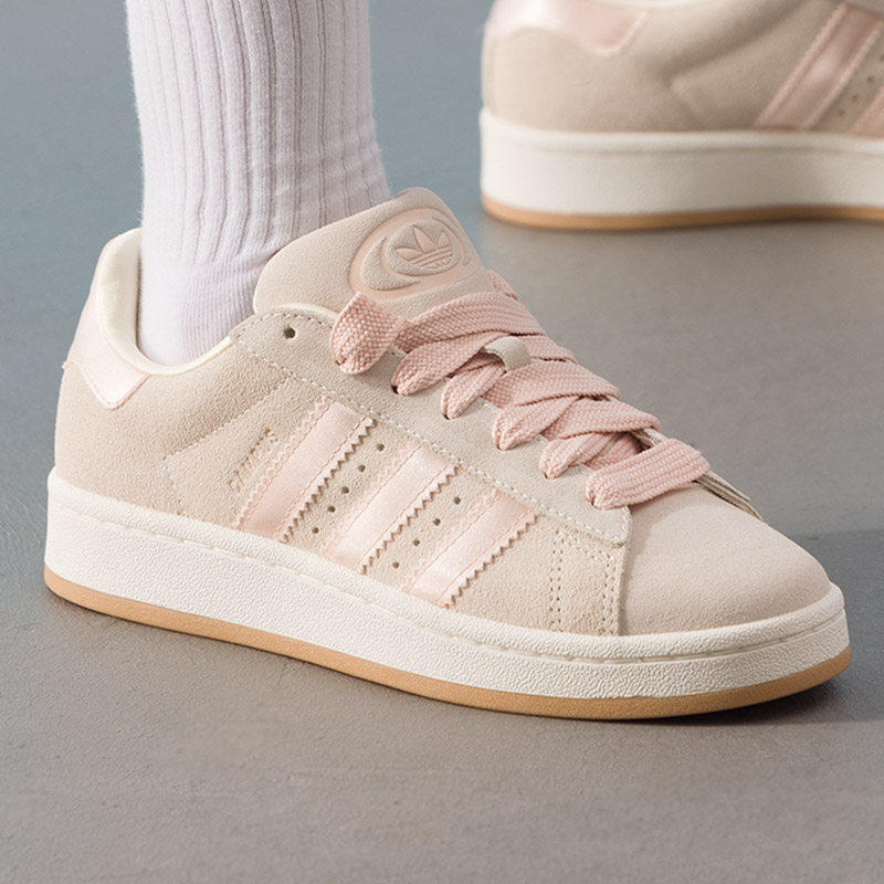 阿迪达斯三叶草女鞋2025冬季CAMPUS 00s运动鞋面包鞋低帮休闲板鞋