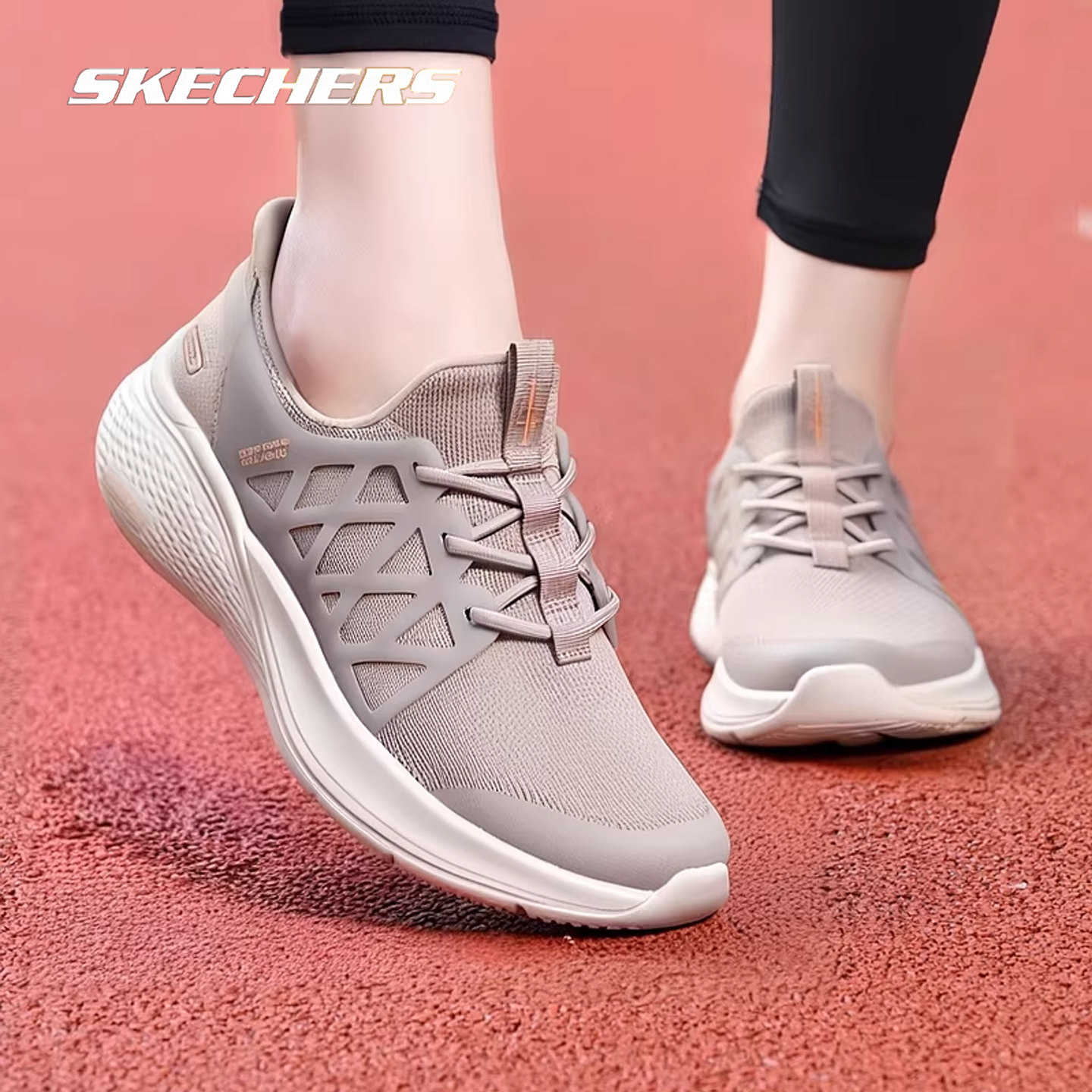 斯凯奇女鞋闪穿鞋2026新款运动鞋妈妈鞋一脚蹬穿脱休闲鞋子跑步鞋,运动鞋new,跑步鞋,淘宝优惠券,粉丝福利购,淘宝优惠卷