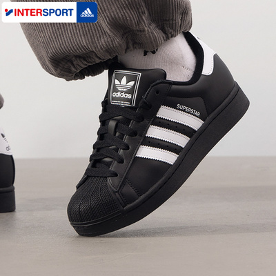 阿迪达斯三叶草SUPERSTAR贝壳头板鞋男鞋女鞋运动鞋休闲鞋JI0079