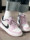 Nike Официальные аутентичные кроссовки Nike женская обувь 2025 летняя новая спортивная обувь розового цвета спортивная повседневная детская обувь mini 1
