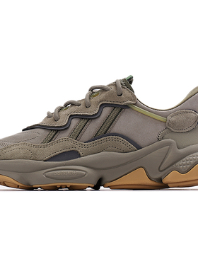 阿迪达斯三叶草男女鞋新款潮流运动鞋叶绿色透气运动休闲鞋EE6461