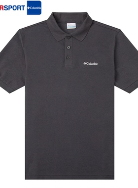 Columbia哥伦比亚POLO衫男士新款户外速干运动翻领短袖T恤XE9173
