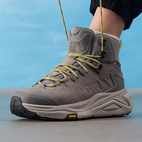 HOKA男鞋运动鞋2026冬季Vibram大底防水缓震户外登山徒步鞋保暖鞋