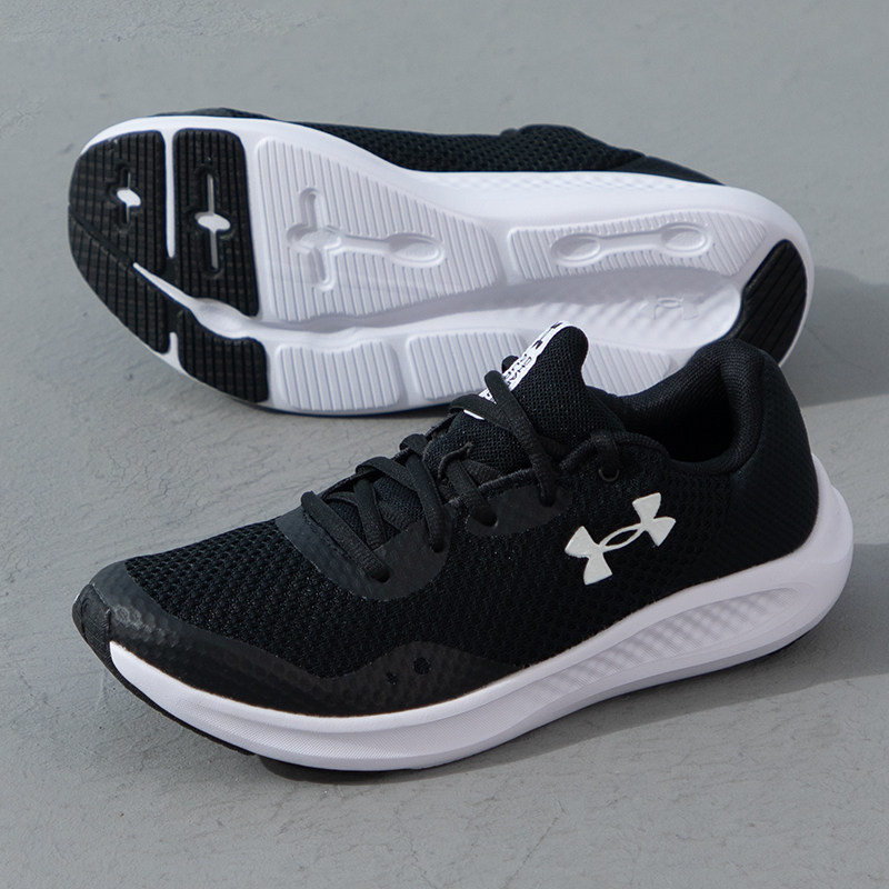 UA安德玛运动鞋女鞋跑步鞋秋季新款网面户外训练鞋轻便透气休闲鞋