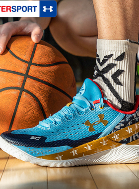 安德玛冬季新款篮球鞋库里CURRY 2 LOW FLOTRO男子运动鞋3026276