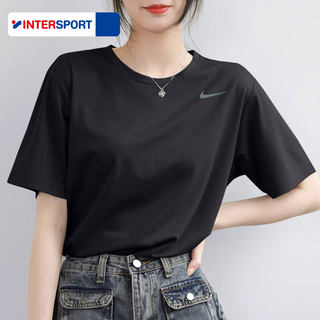 NIKE耐克T恤女2025夏季新款健身跑步短袖速干透气健身服运动上衣