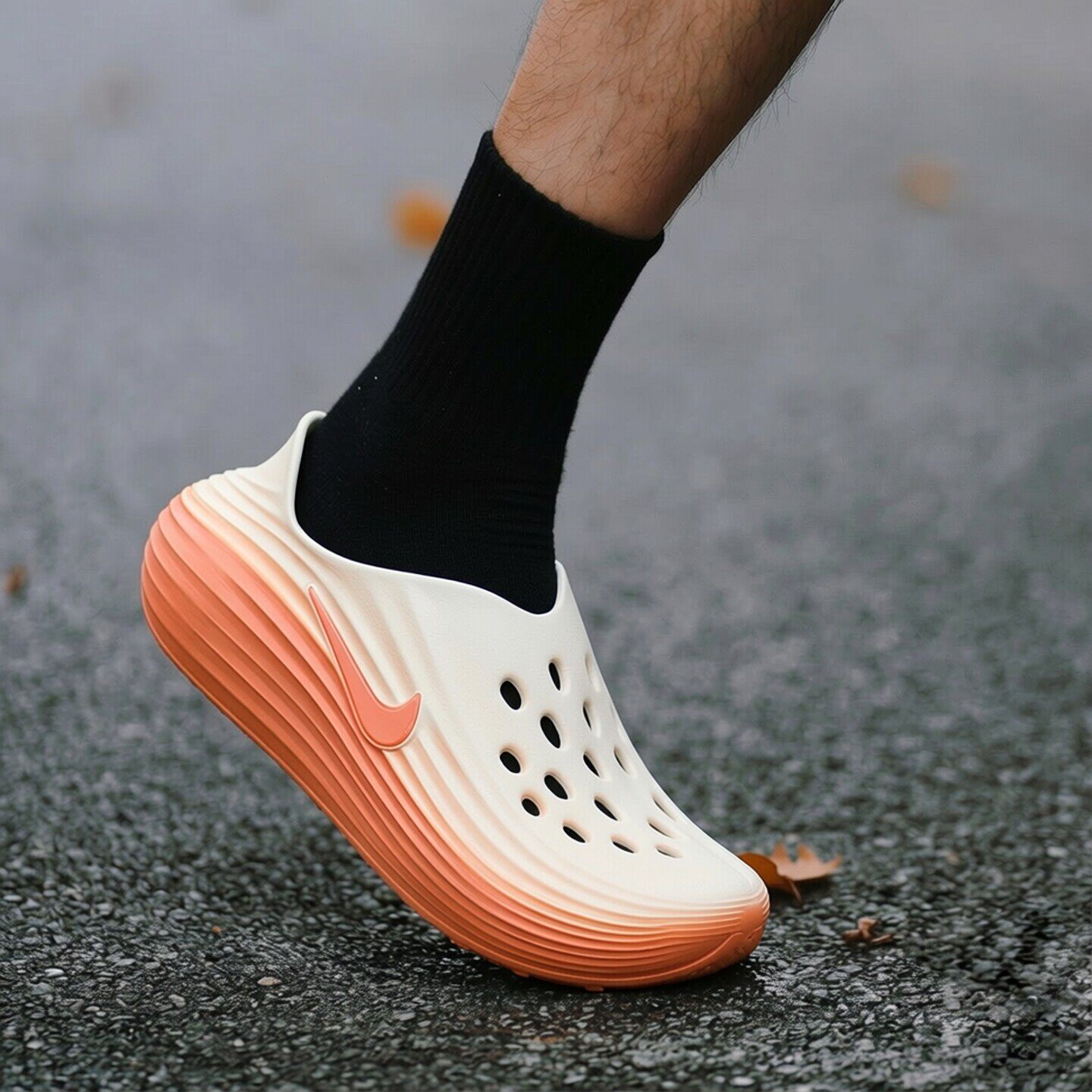 茵特丨NIKE耐克男鞋夏季户外洞洞鞋涉水沙滩鞋居家休闲鞋拖鞋凉鞋