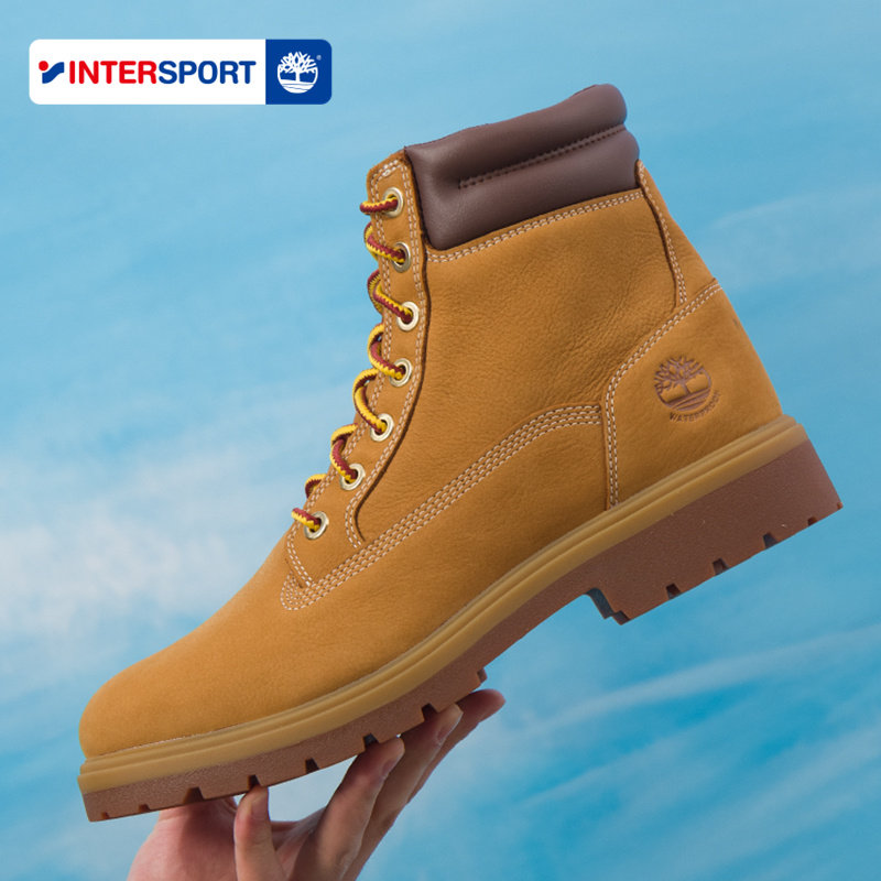 Timberland添柏岚官方男鞋高帮靴大黄靴马丁靴新款户外防水|A43CG