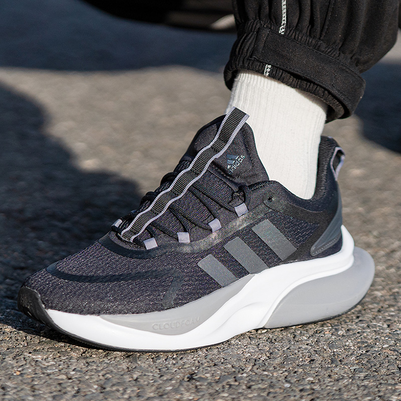 阿迪达斯官方运动鞋男鞋秋冬新款缓震运动鞋透气舒适训练鞋HP6144