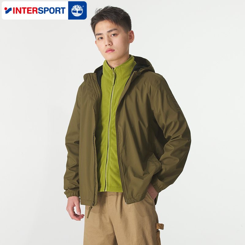 添柏岚官方男装秋冬新款三合一冲锋衣抓绒防风户外休闲外套A4512