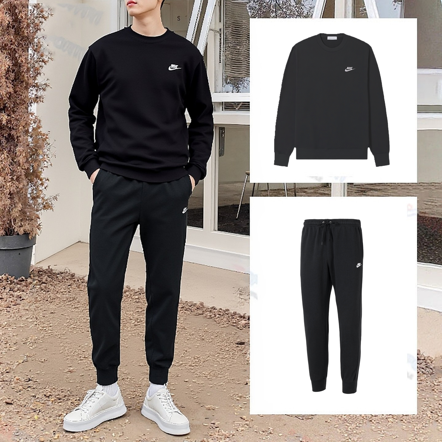 NIKE耐克卫衣裤子男套装春秋季款运动服长袖长裤针织两件套BV2667,运动服/休闲服装,运动套装,淘宝优惠券,粉丝福利购,淘宝优惠卷