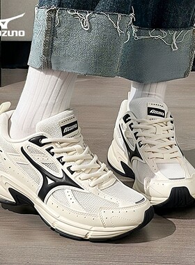 美津浓男鞋 SPEED新款2026春季跑步鞋复古休闲鞋老爹鞋女D1GH2230