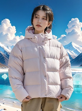 Nike耐克女子冬羽绒服HERMA-FIT宽松拒水保暖连帽夹克IH0728-667