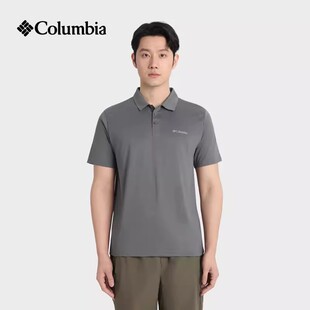 POLO衫 AJ3614 男子户外吸湿速干轻薄短袖 Columbia哥伦比亚2026新款