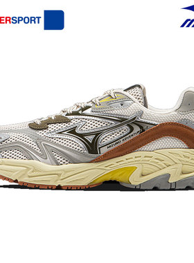 美津浓男鞋2025新款Y2K千禧复古做旧风老爹鞋ADVENTURE V2跑步鞋