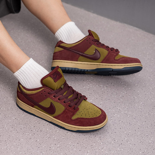 茵特丨耐克男鞋NIKE SB DUNK滑板鞋低帮复古运动休闲鞋HQ1625-600