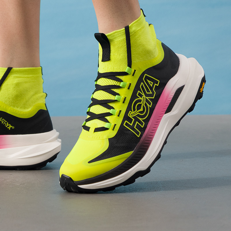 HOKA男鞋2025秋季新款运动鞋Tecton X 3缓震越野跑跑步鞋竞速跑鞋