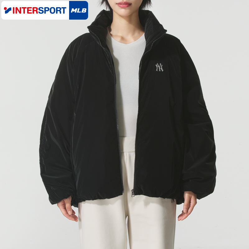MLB官方羽绒服外套女装25冬季户外防风保暖休闲羽绒夹克3FDJB0856